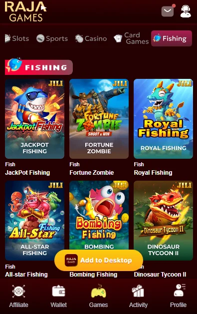  Fishing games